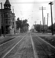 Harlem Avenue, looking south from Lake Street, 1902