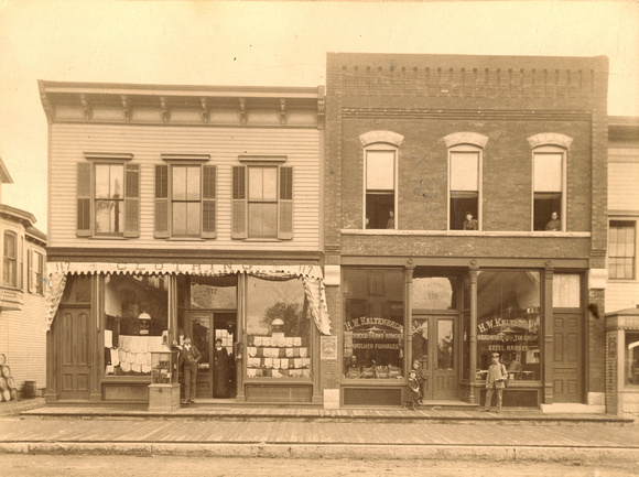 1100 block of Lake Street, Oak Park, c. 1895