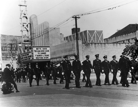 Parade on Lake Street, 1942