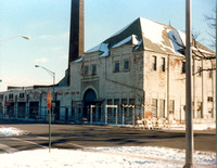 West Towns Bus Co. Barn, Lake st. & Cuyler Ave., 1987