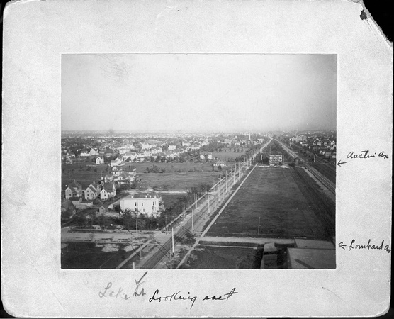 Lake St. & Lombard Ave., looking east (c. 1890)