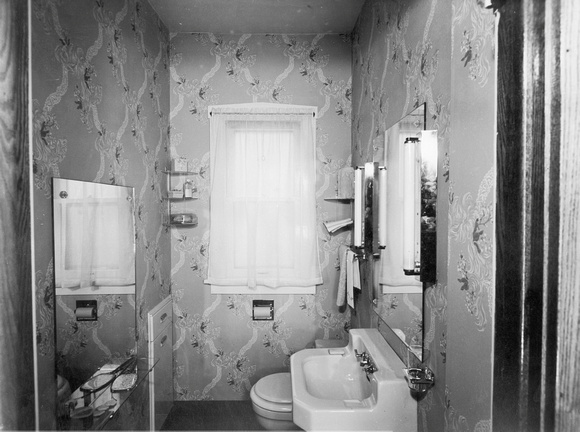 Bathroom, 415 N. Cuyler, Oak Park, 1947