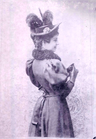 Rose Wright, aunt of the photographer Fred G. Wright, c. 1895