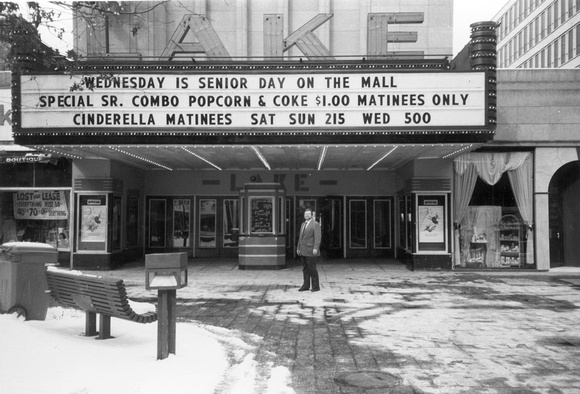 Lake Theater entrance, 1984