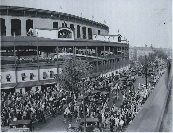 Wrigley Field, Opening Day 1928 (#3)