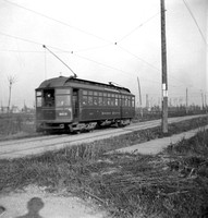 Suburban Electric train eastbound on Harrison Street, 1902